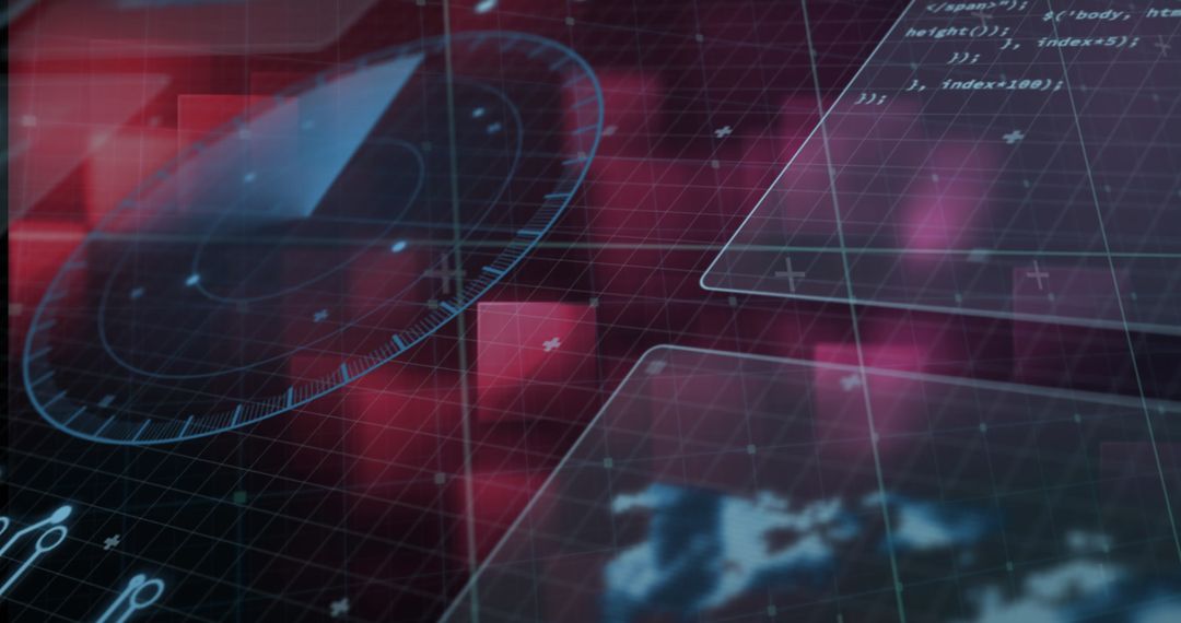 high-tech digital interface with data models - Free Images, Stock Photos and Pictures on Pikwizard.com