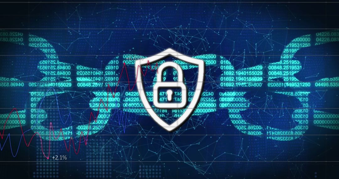 Digital Security Blockchain Encryption Solution Network Concept