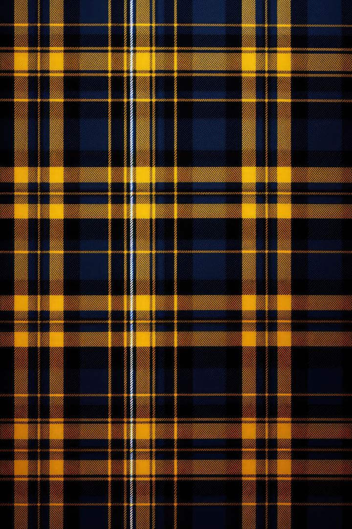 Yellow and Blue Tartan Pattern Textile Background - Free Images, Stock Photos and Pictures on Pikwizard.com