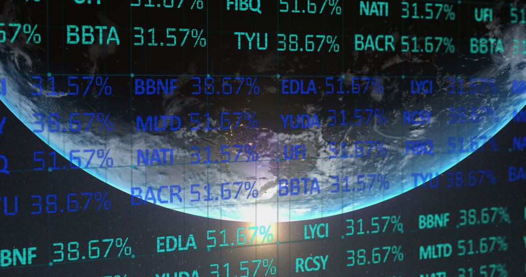 Digital Financial Transactions over Planet Earth