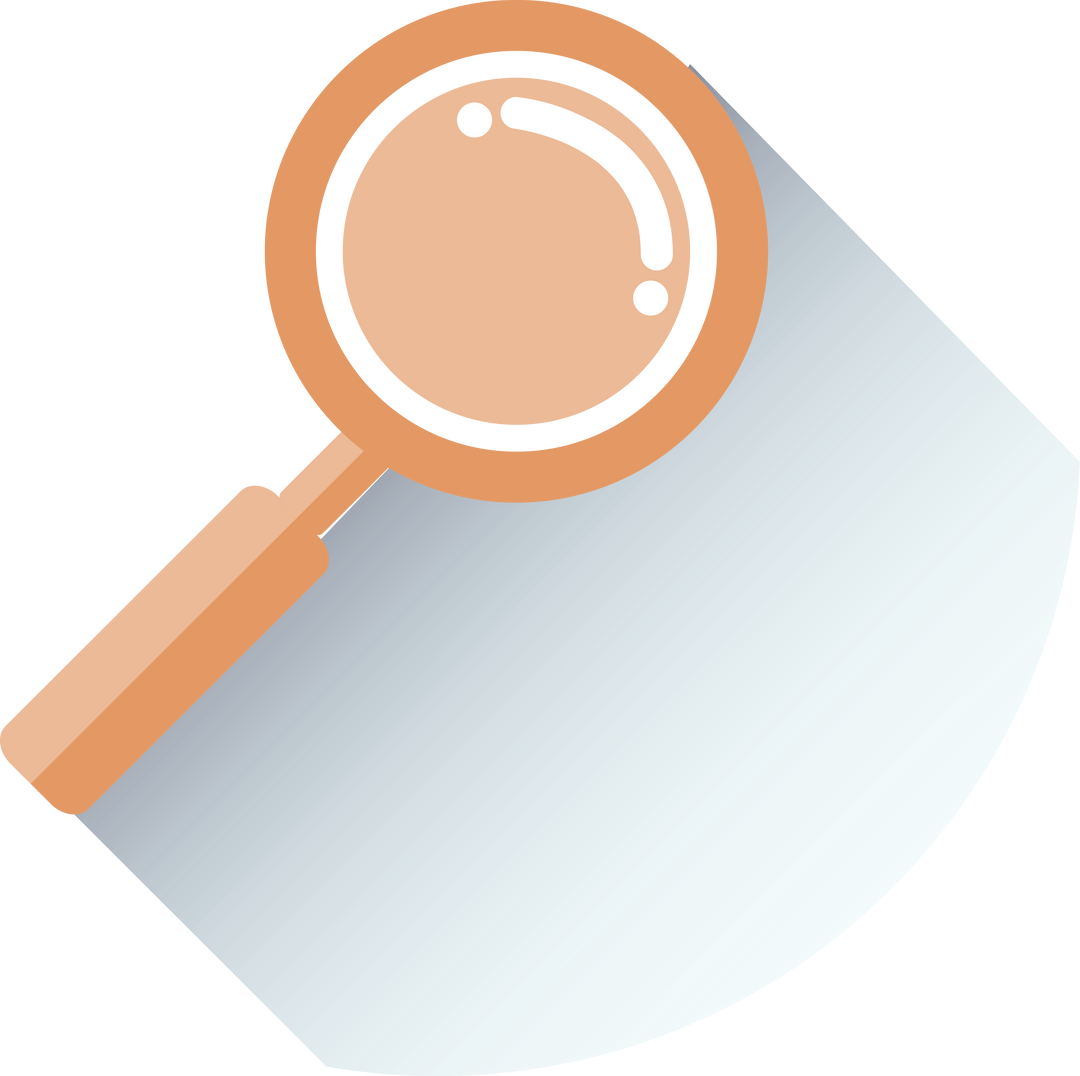 Transparent Magnifying Glass Icon on Gradient Background - Download Free Stock Images Pikwizard.com