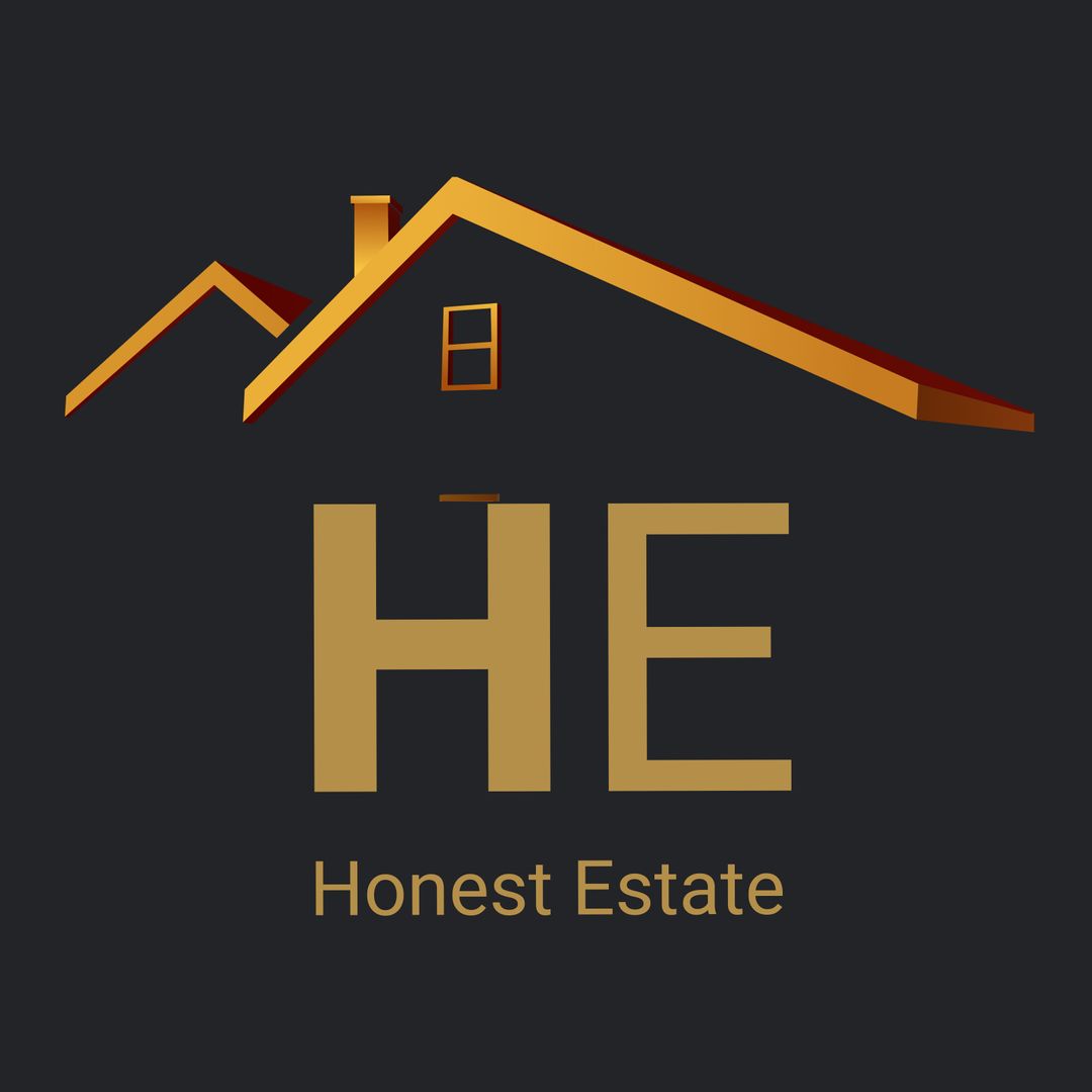 Stylized Honest Estate Property Logo Design - Download Free Stock Templates Pikwizard.com