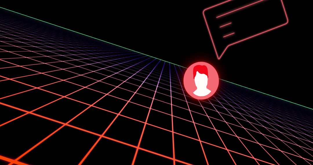 Digital Communication on Neon Grid