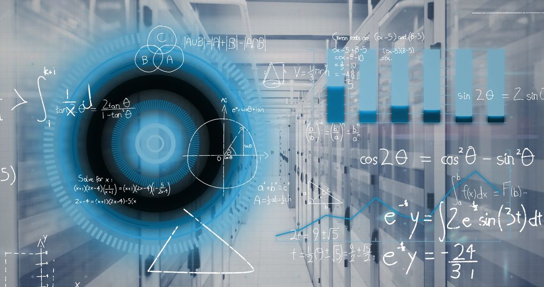 Digital Interface of Statistical Data Processing in Server Room