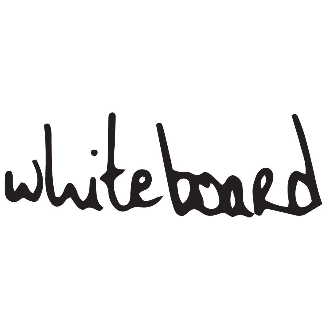 Handwritten 'Whiteboard' Text Transparent Background Writing Design