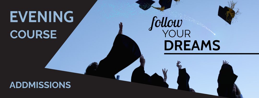 Graduates Tossing Caps Highlight Evening Course Opportunity