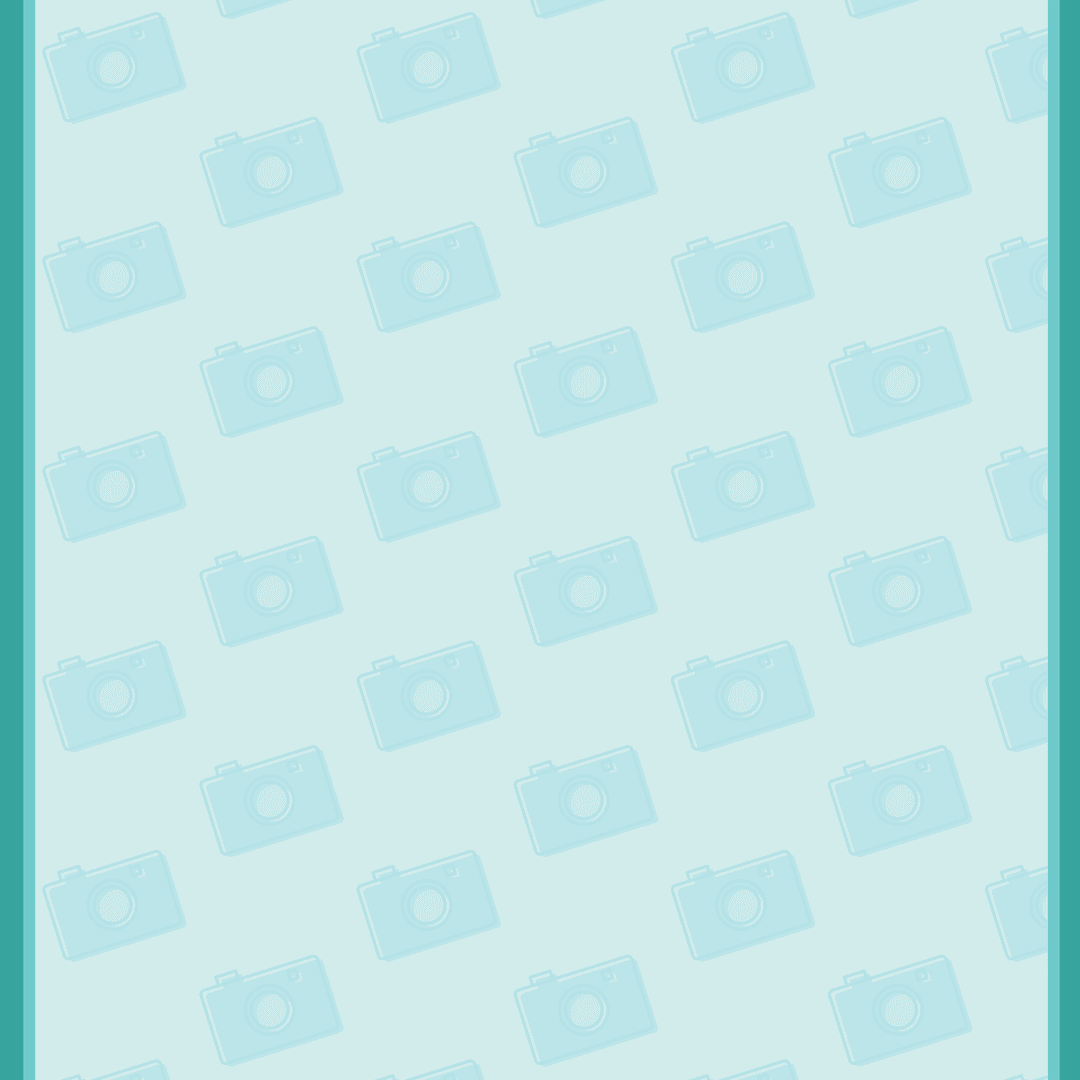 Transparent blue camera pattern repeat