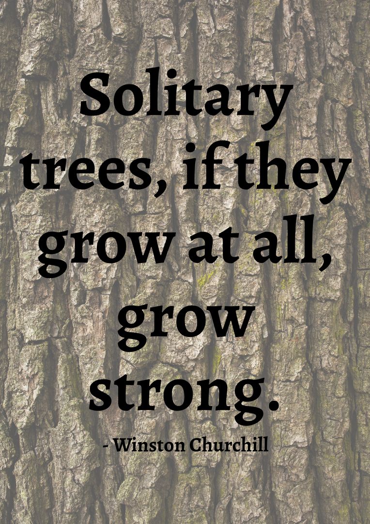 Inspirational Quote on Tree Bark Background Highlighting Resilience - Download Free Stock Templates Pikwizard.com