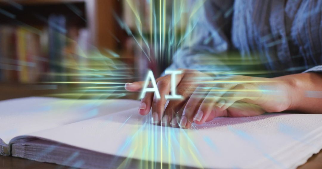 Innovative AI Future with Book and Human Presence