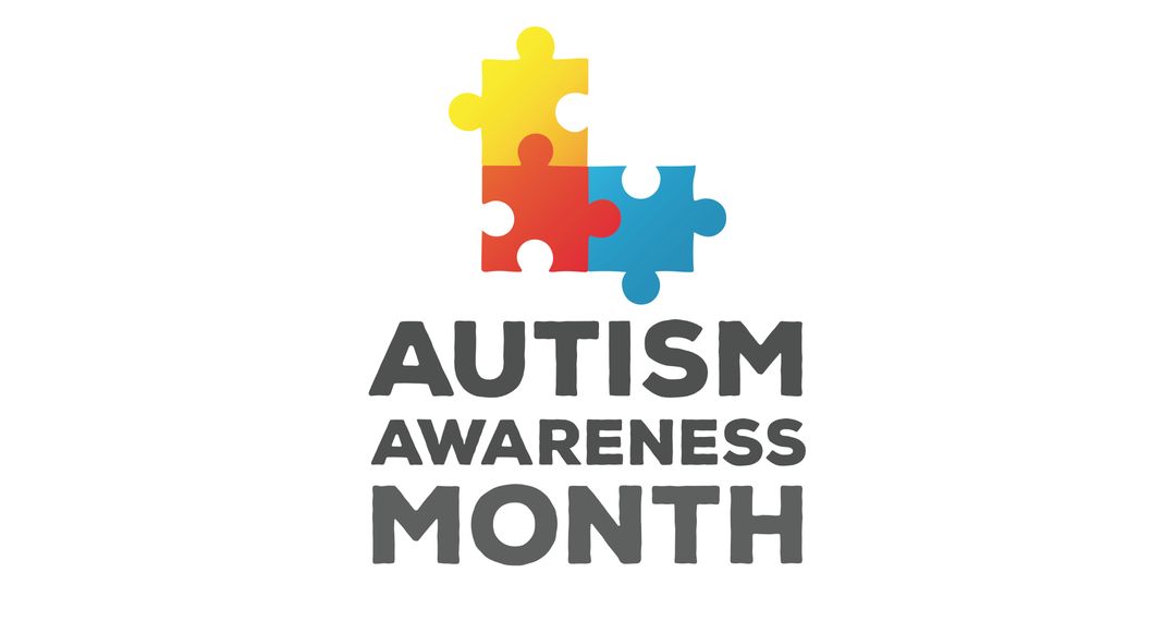 Colorful Puzzle Concept for Autism Awareness Month