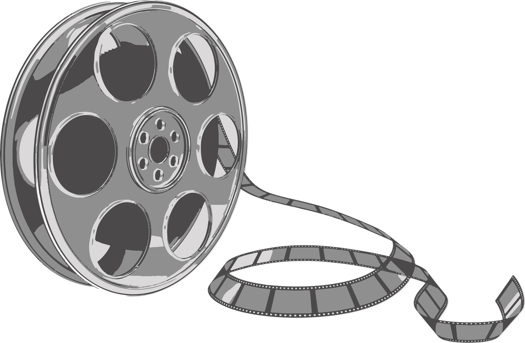 Digital Illustration of Camera Film Reel on Transparent Background - Download Free Stock Images Pikwizard.com