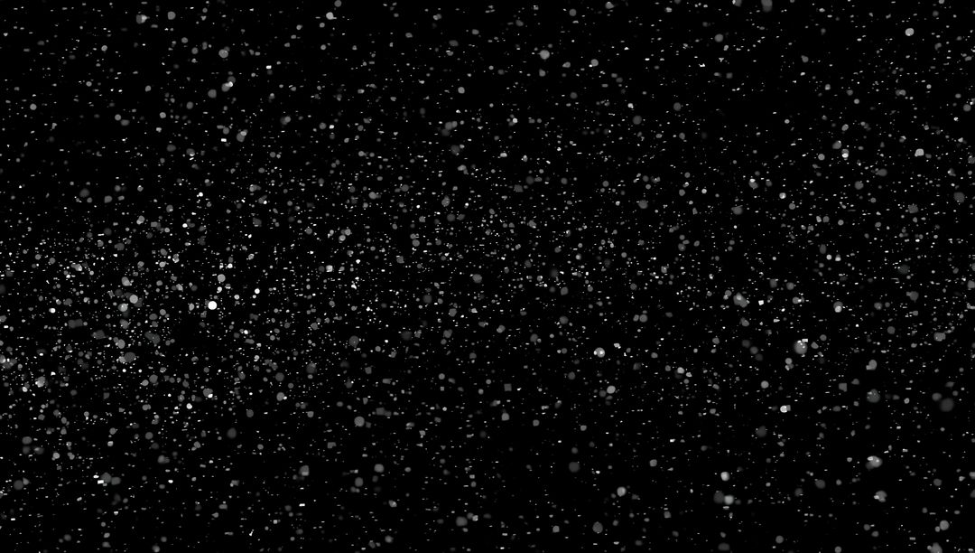 Captivating Snowfall at Night with Depth and Realism