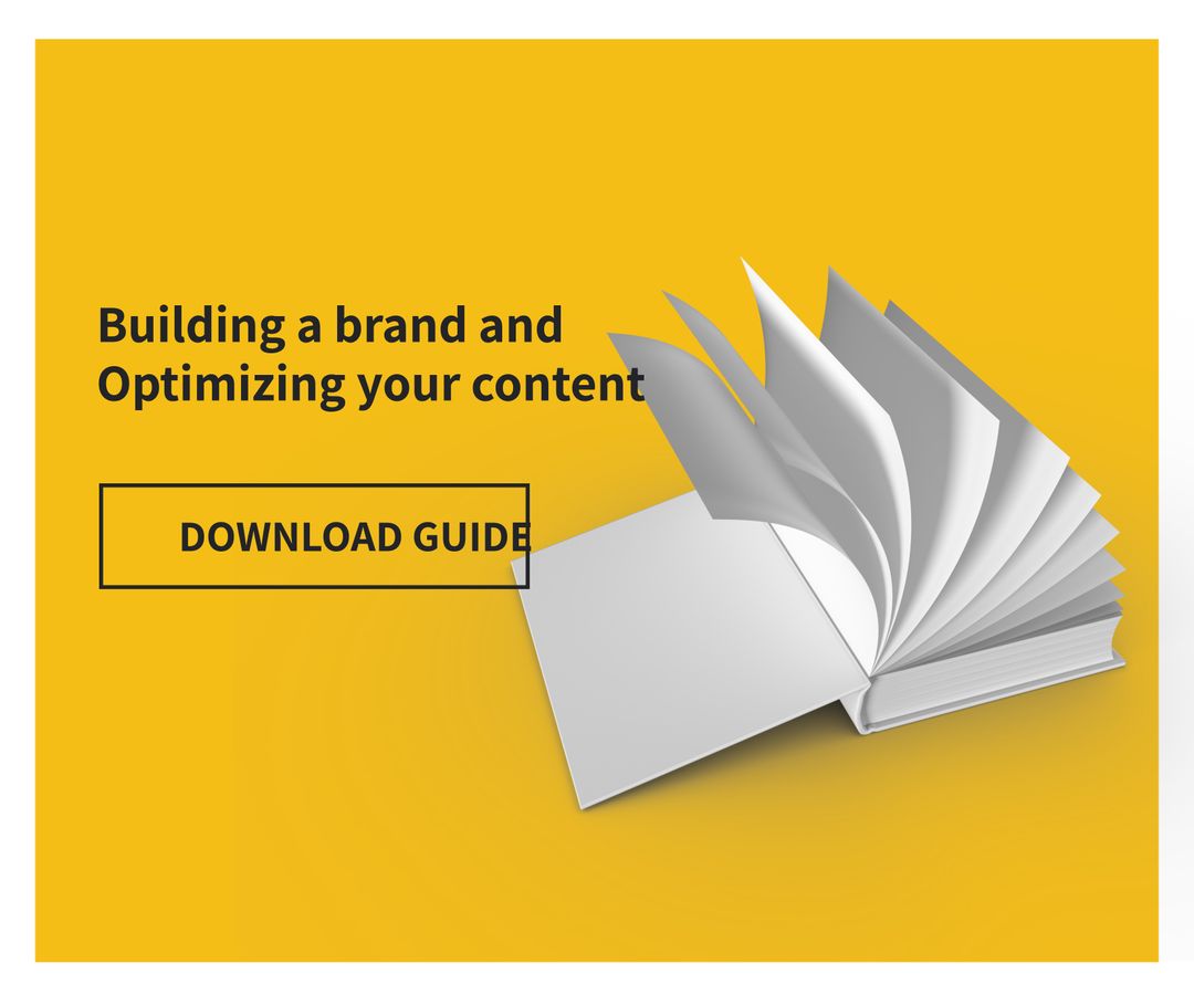 Open Book on Yellow Background for Marketing and Education