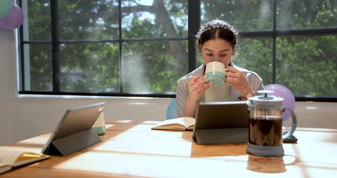 Birthday Celebration in Office Setting with Colleagues