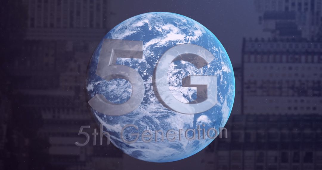 5G Technology in Global Connectivity Concept