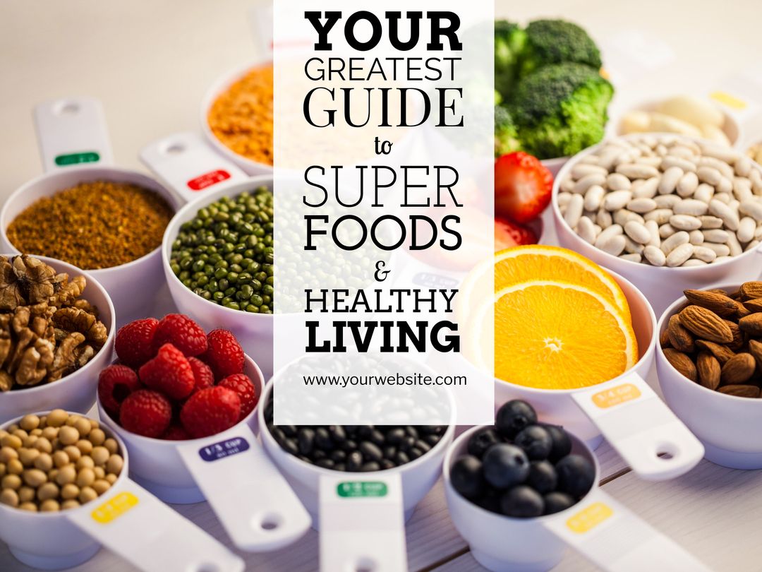 Superfoods Collection for Healthy Living and Nutritional Education - Download Free Stock Templates Pikwizard.com