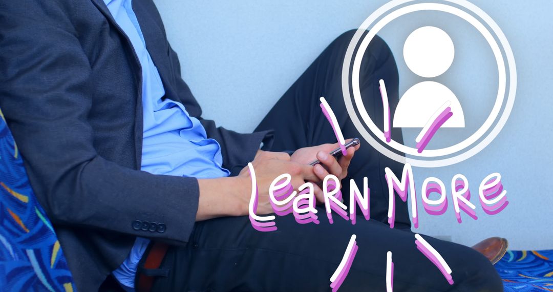 Multicultural Businessman Engaging in Digital Media