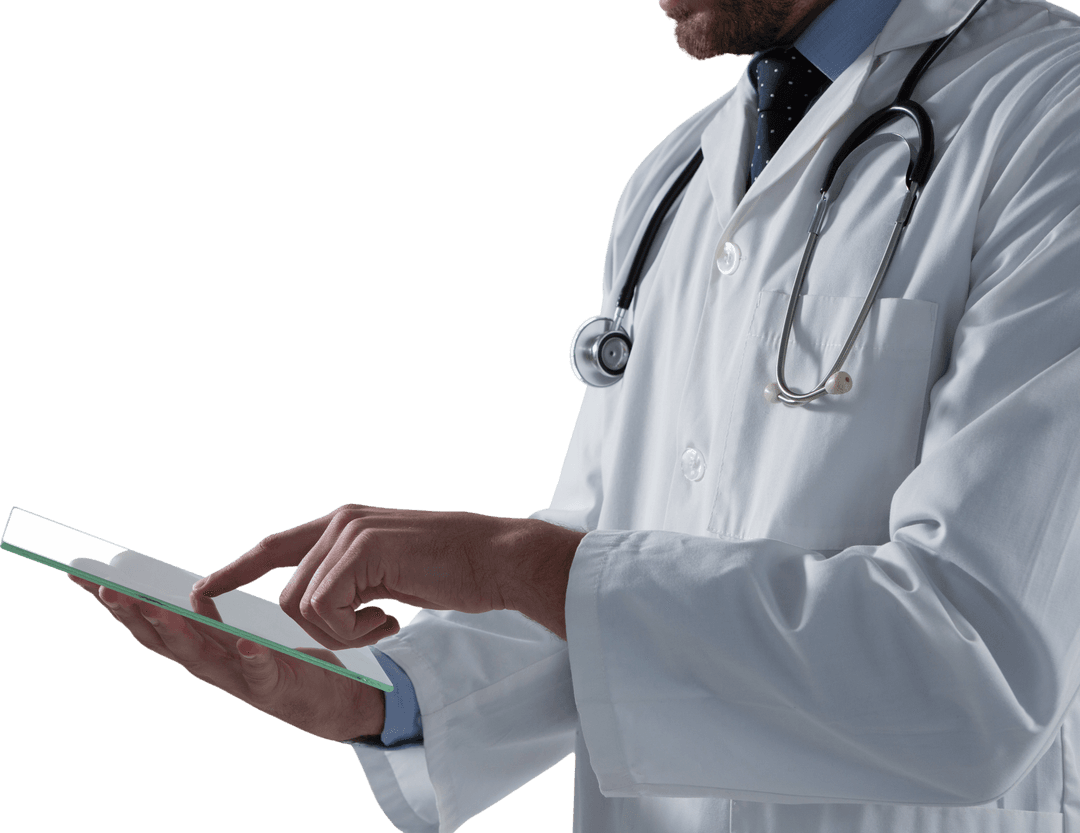 Transparent Doctor Using Innovative Glass Tablet Technology