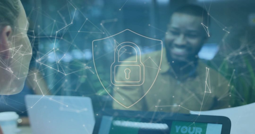 Multicultural Team Discussing Tech Security