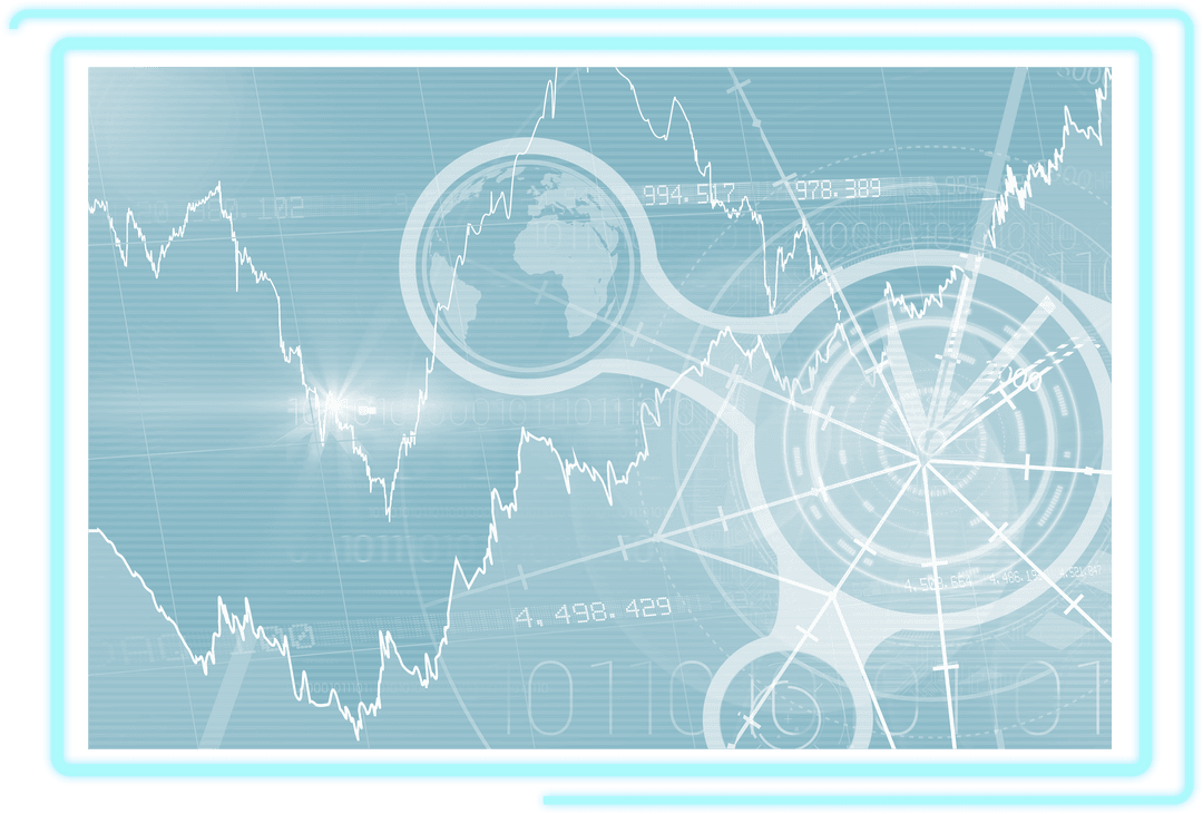 Global Data Graphs and Analytics on Transparent Background - Download Free Stock Images Pikwizard.com