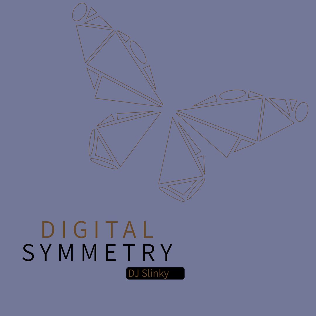 Geometric Butterfly Digital Music Album Cover Design