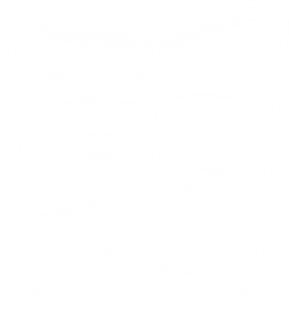White Book Illustration on Transparent Background Symbolizing Knowledge