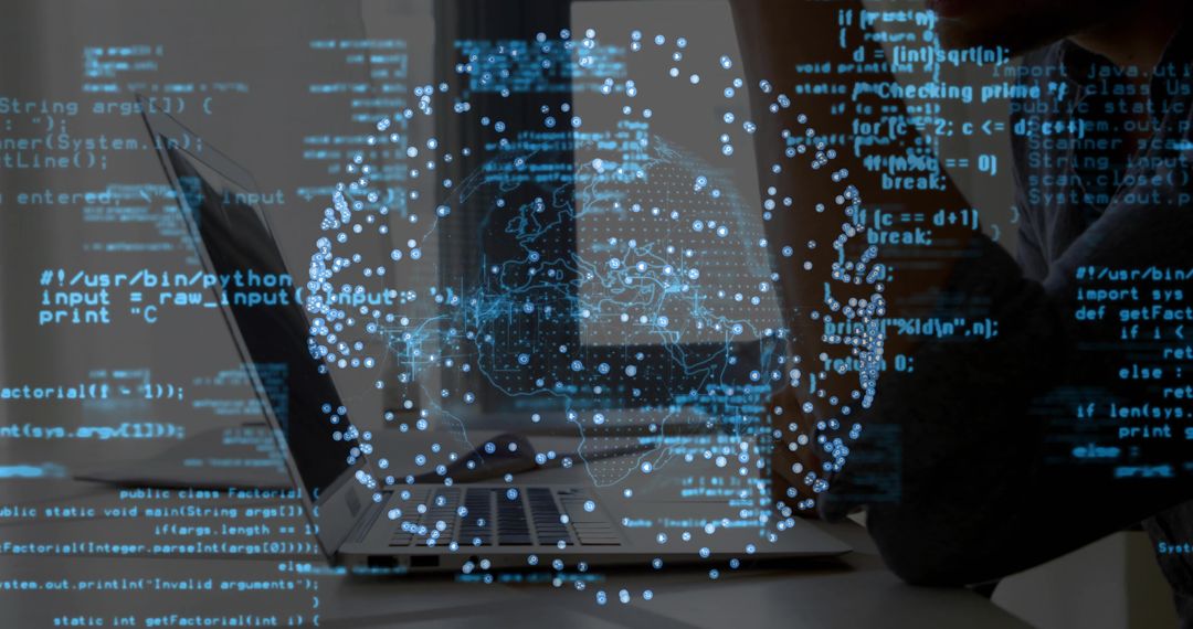 Developer Enthusiast Engaging in Holographic Tech Innovation