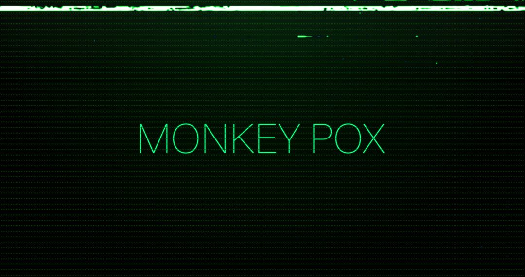 Monkey Pox Digital Interface Glitch Art Concept - Free Images, Stock Photos and Pictures on Pikwizard.com