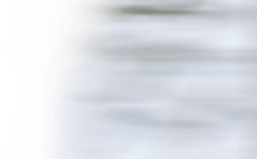 White Abstract Transparent Blurred Shape on Clear Background