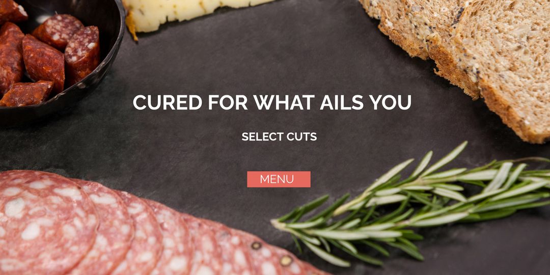 Gourmet Meats and Cheeses Artfully Arranged for Culinary Delight