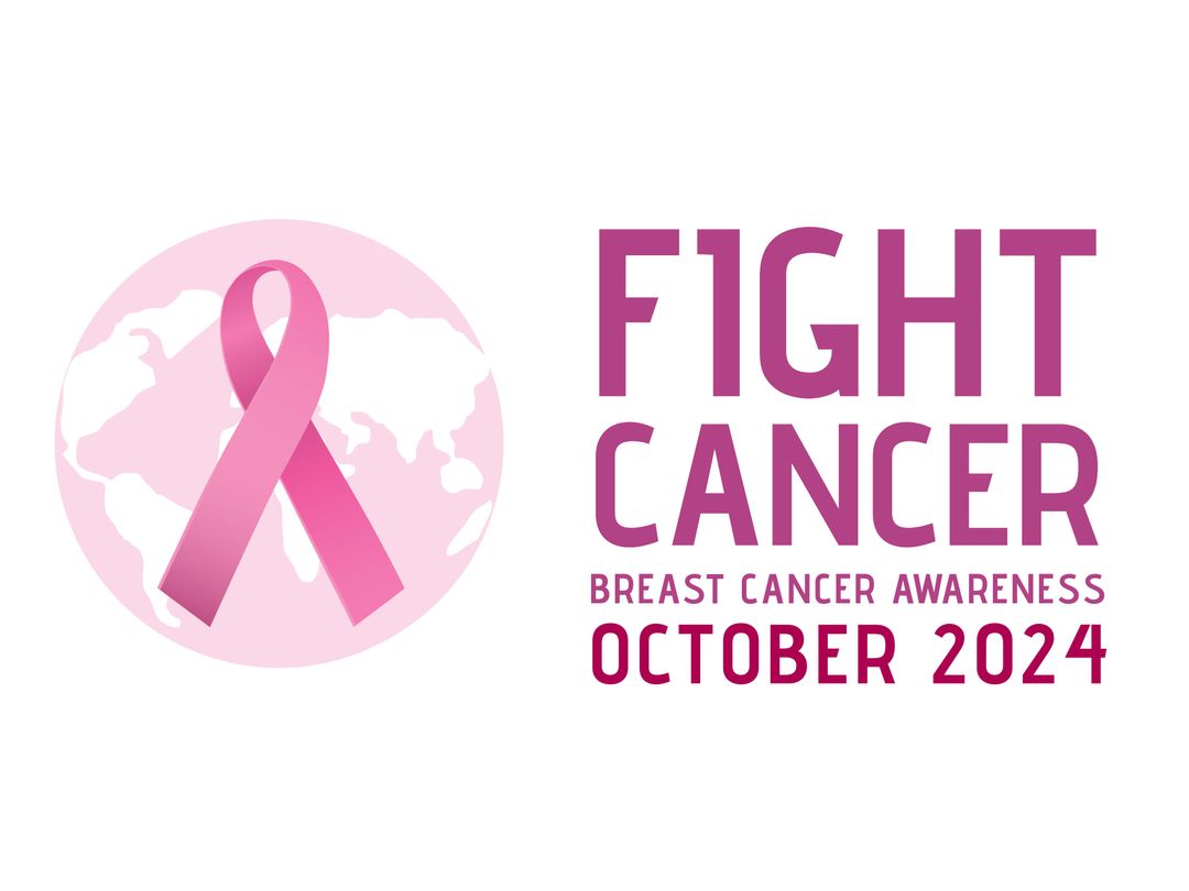 Breast Cancer Awareness Pink Ribbon October 2024 - Download Free Stock Templates Pikwizard.com