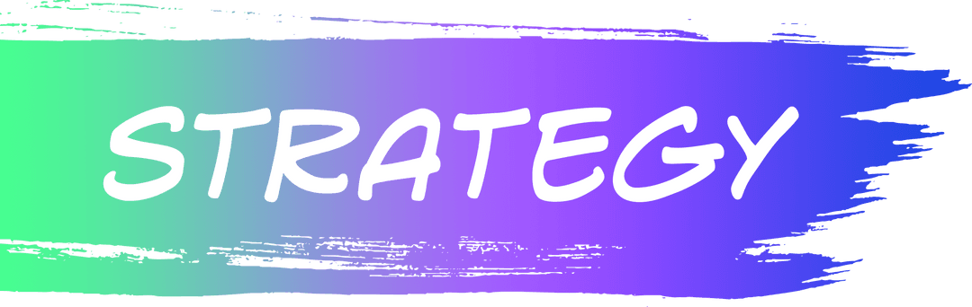 Strategic Text Gradient Bannervasa png Illustration