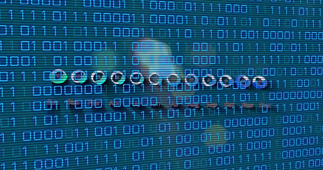 Futuristic Digital Data Processing and Global Connections