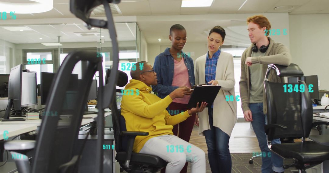 Financial Data Processing with Diverse Colleagues Collaborating