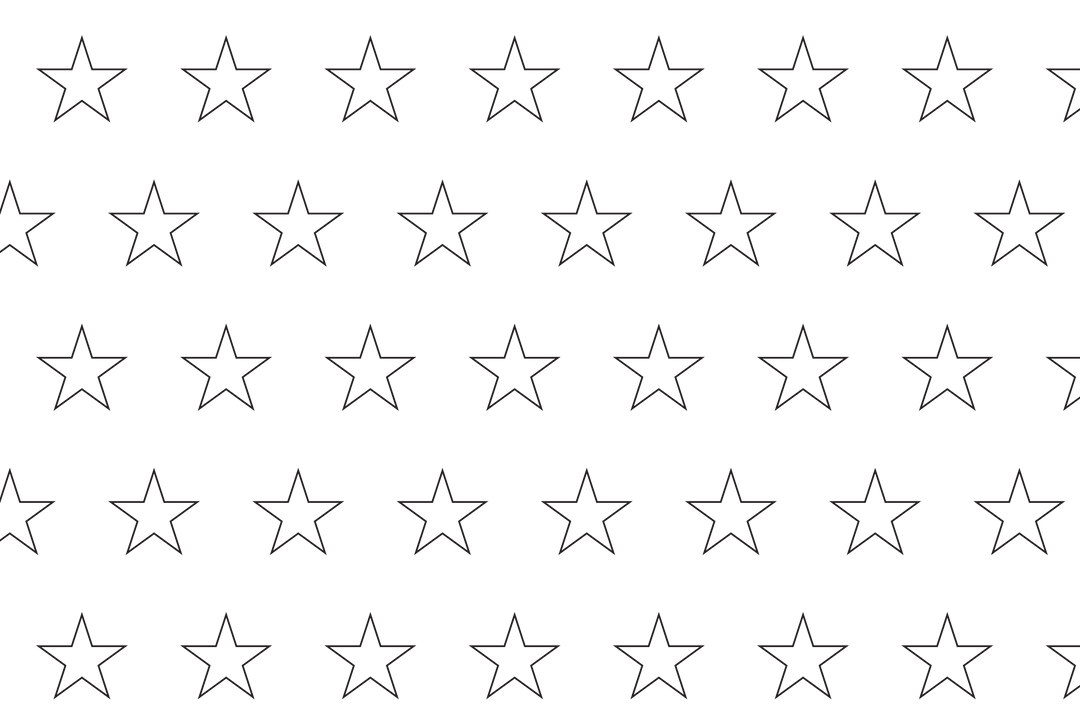 Black Repeating Stars Pattern on Transparent Background Vector - Download Free Stock Images Pikwizard.com