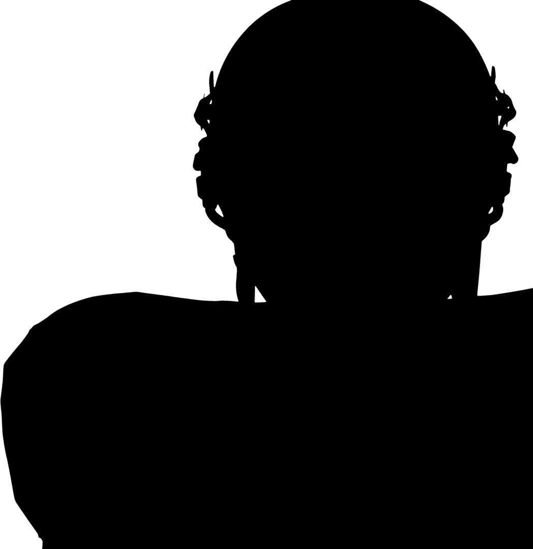 American Football Player Silhouette Png on Transparent Background