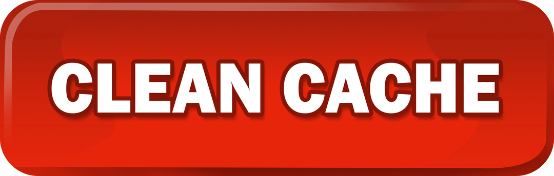 Red Software Clean Cache Button Icon with Transparent Background - Download Free Stock Images Pikwizard.com