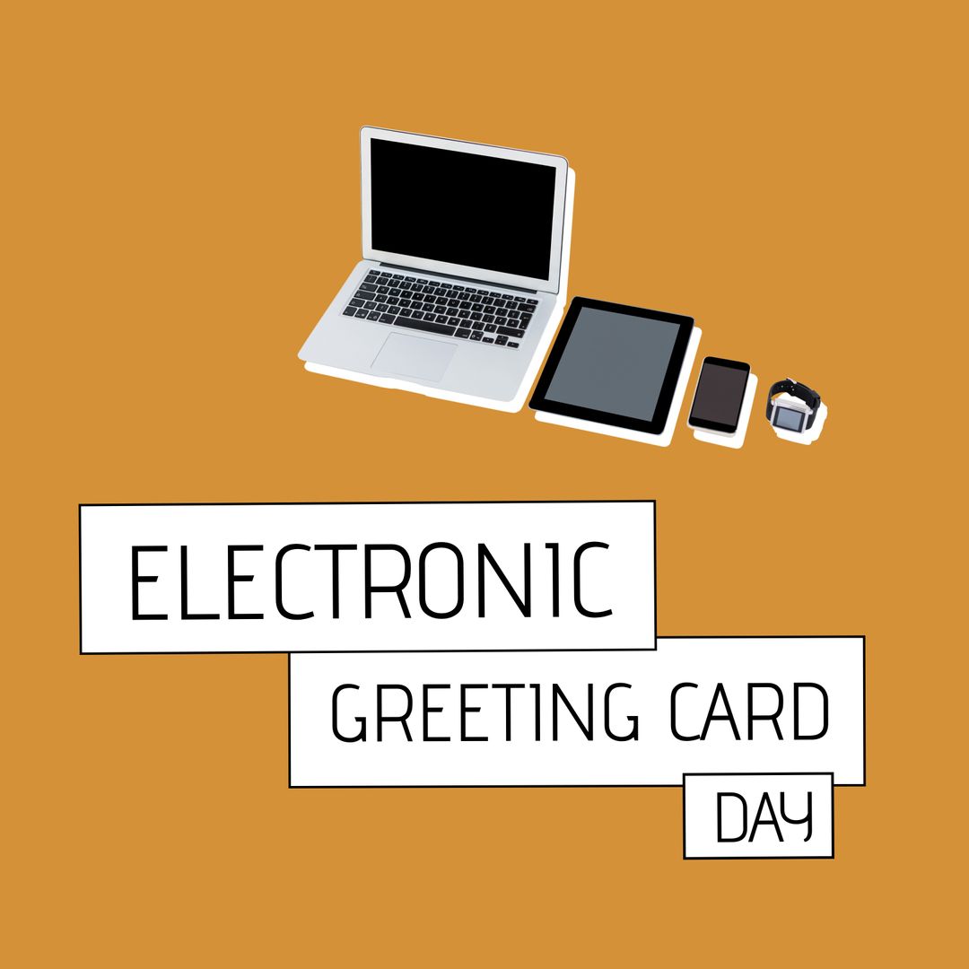 Celebrating Electronic Greeting Card Day Concept