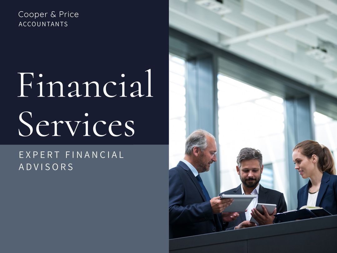 Professional Team Meeting for Strategic Financial Planning