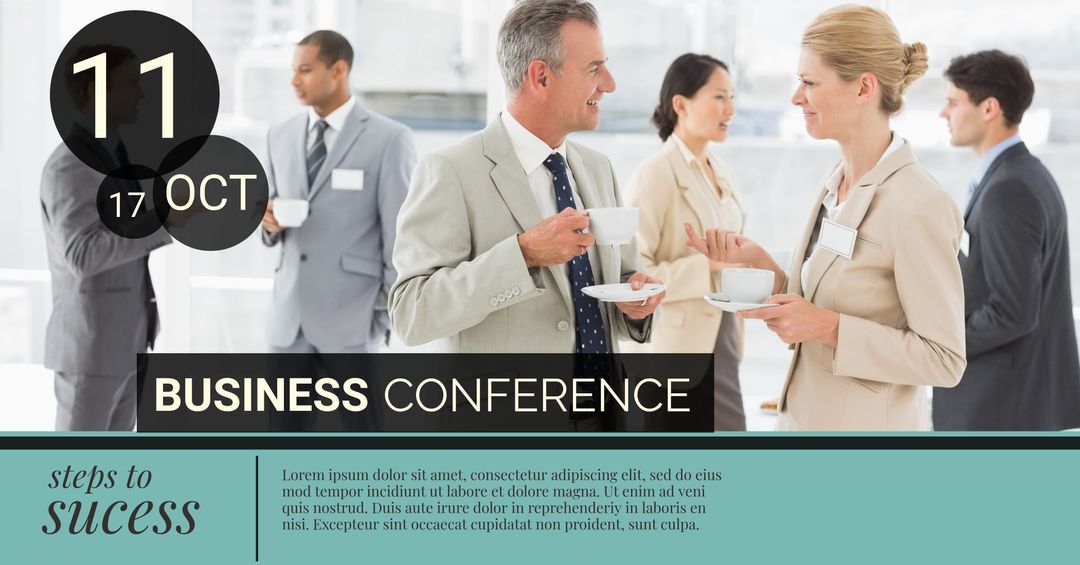Networking Opportunities at Modern Business Conference Event