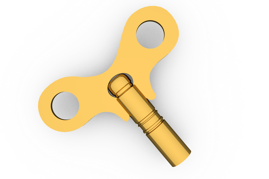 Transparent Vector Illustration of Vintage Mechanism Key - Download Free Stock Images Pikwizard.com