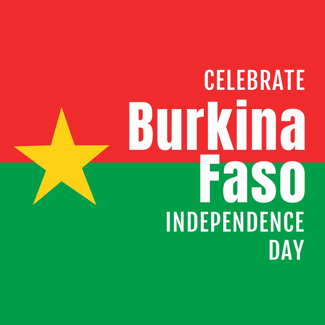 Burkina Faso Independence Day Celebration Background