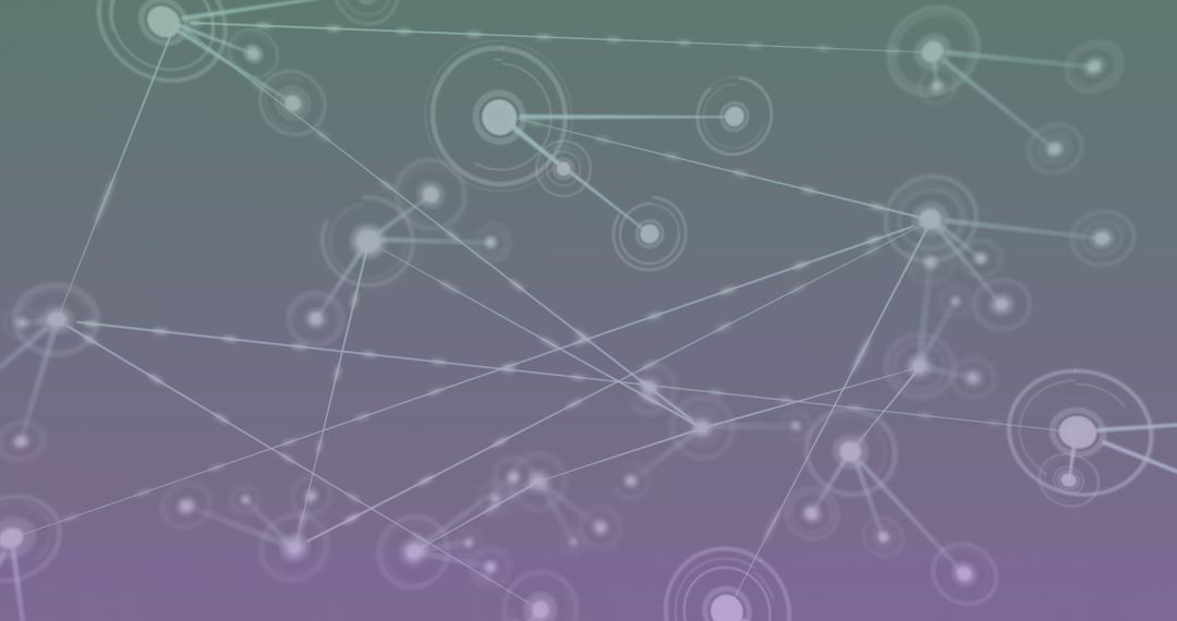 Abstract Global Network Technology Background