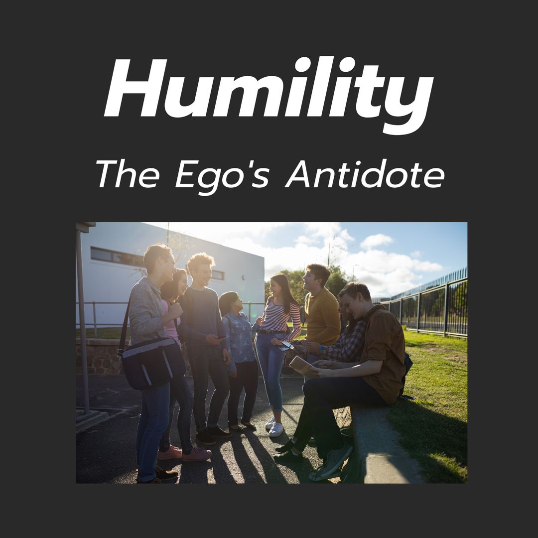 Group of Friends Embracing Humility and Togetherness Outdoors