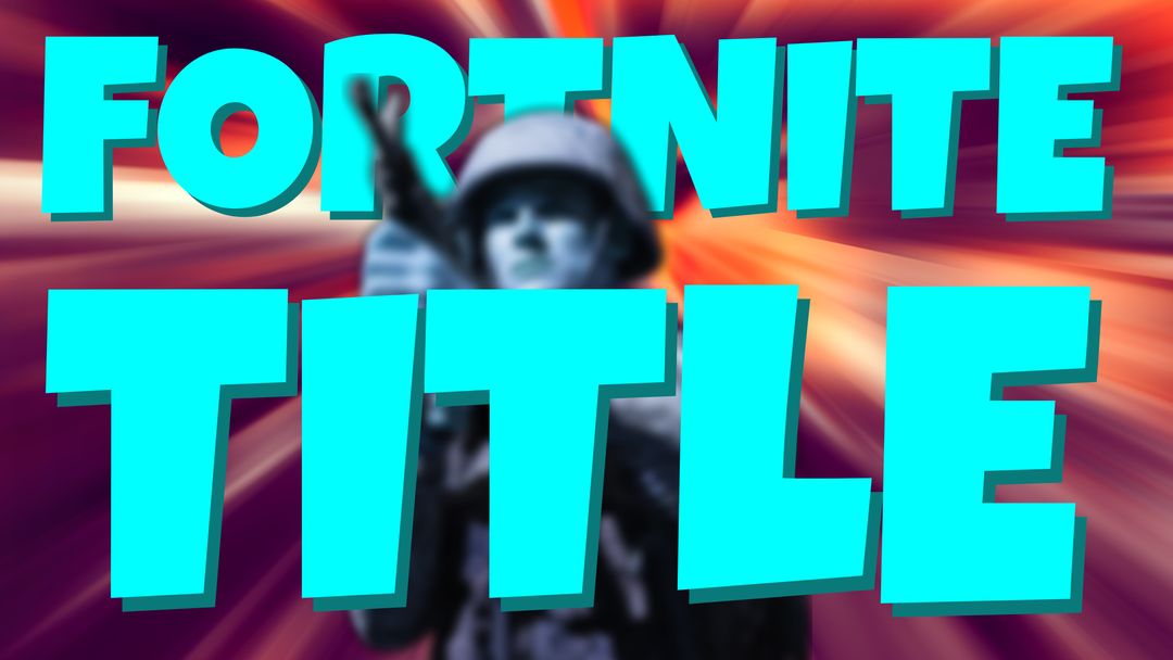 Dynamic Fortnite Gaming Event Background with Vibrant Effects