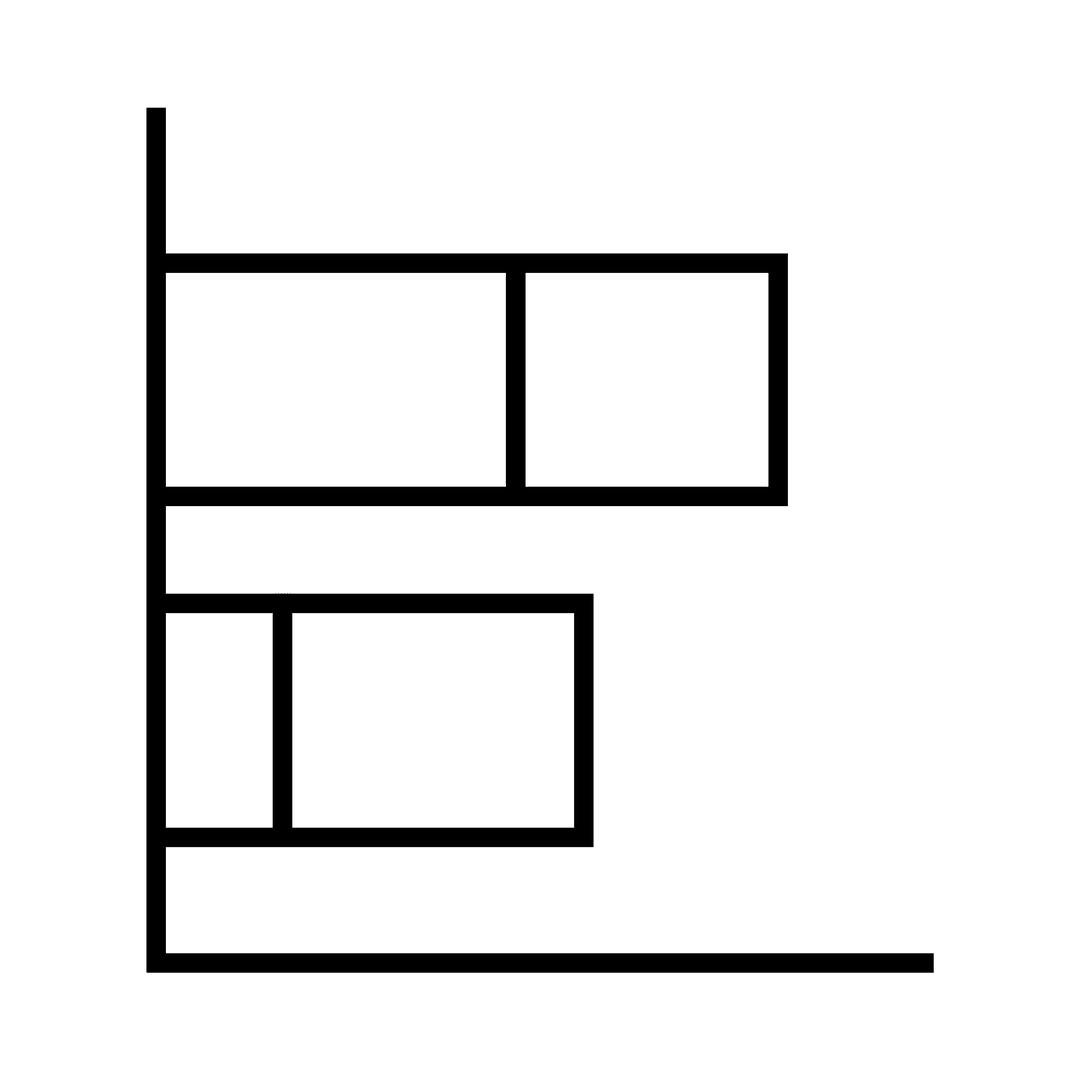 Abstract Black Shapes on Transparent Background Art