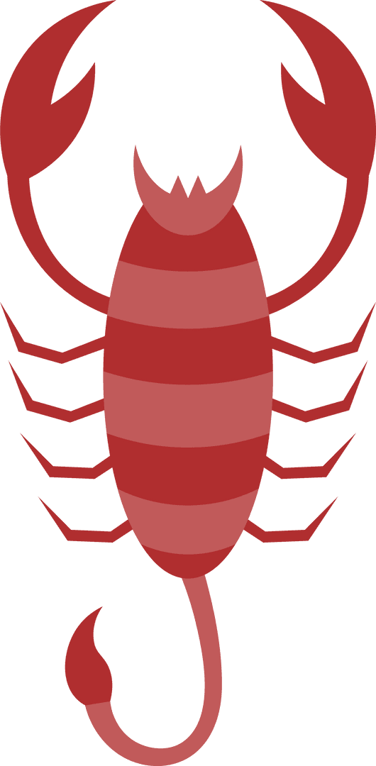Transparent Scorpio Zodiac Sign Illustration