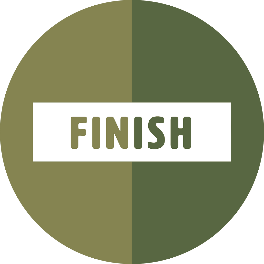 circular finish sign with transparent background for digital projects - Download Free Stock Images Pikwizard.com