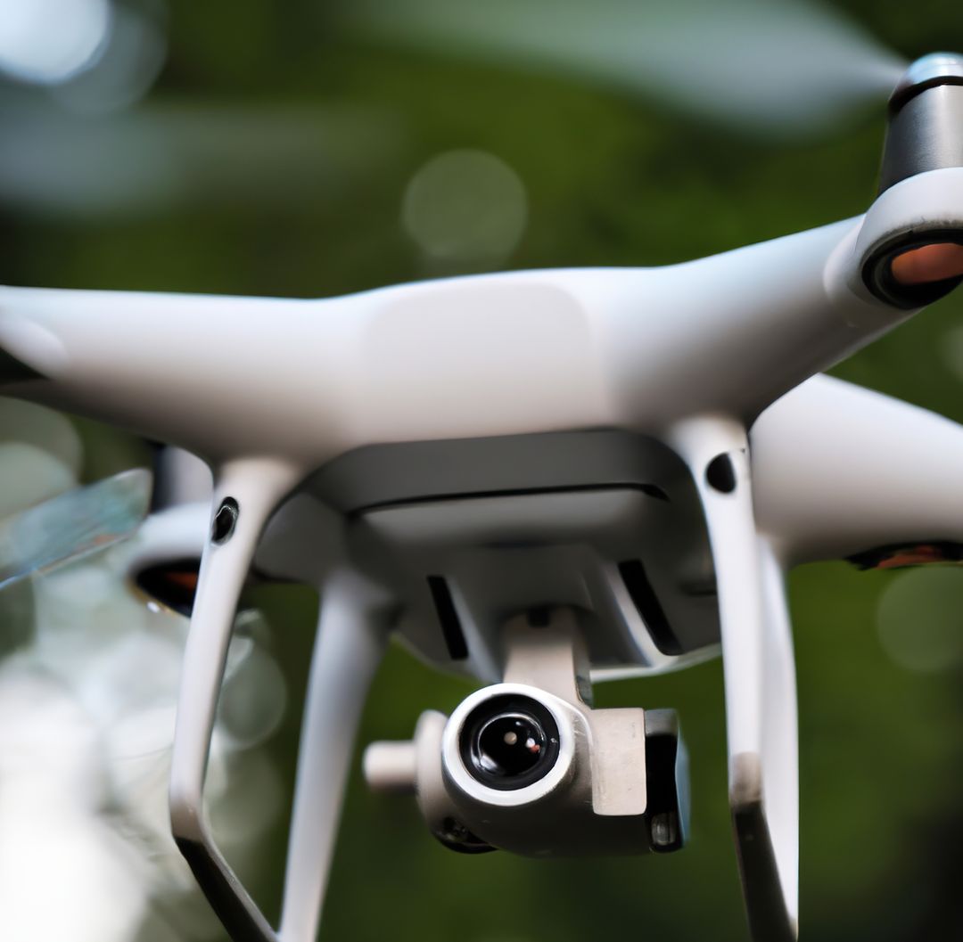 Close-Up of Modern Drone Flying - Free Images, Stock Photos and Pictures on Pikwizard.com