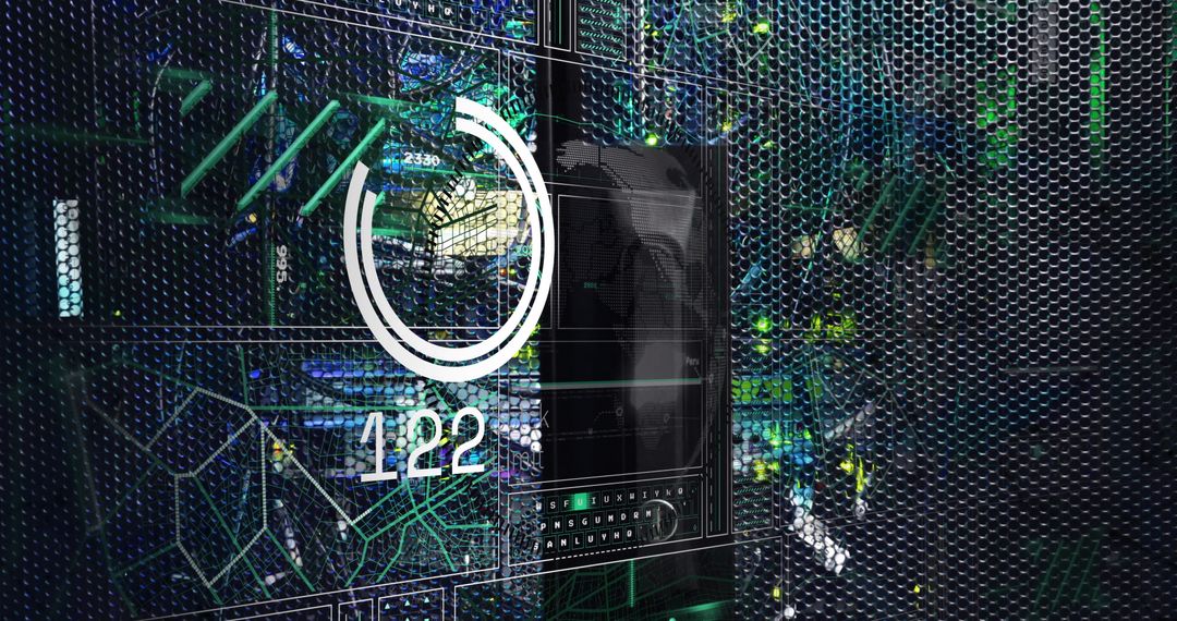 Digital Data Processing on Computer Servers with Global Connections